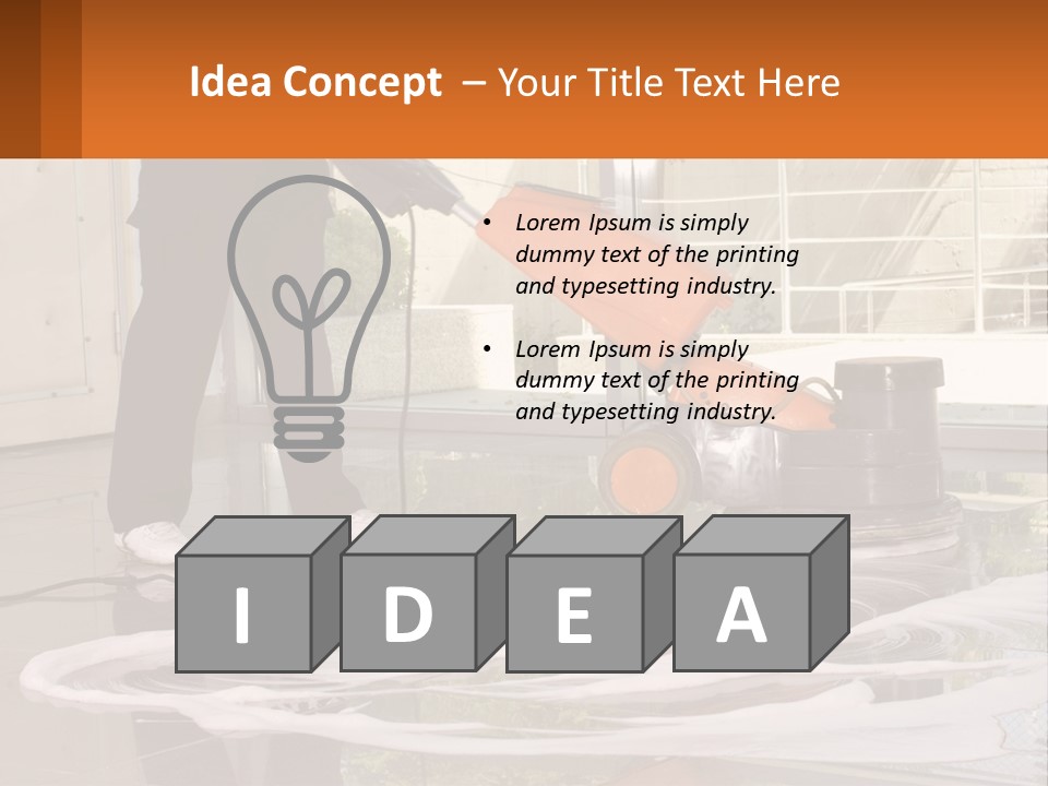 Climate System House PowerPoint Template