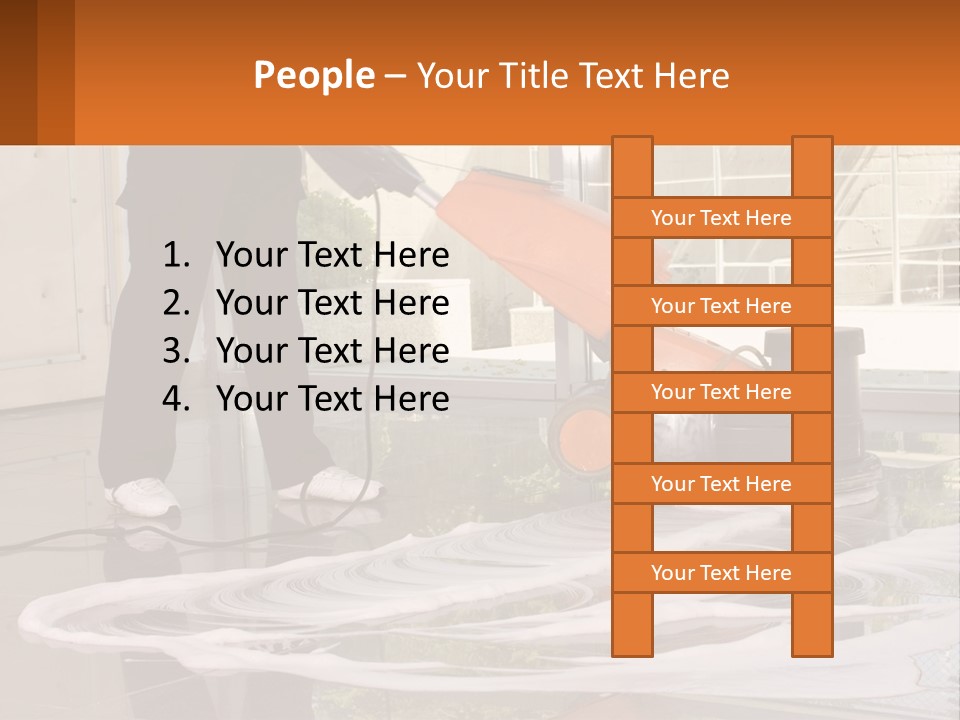 Climate System House PowerPoint Template