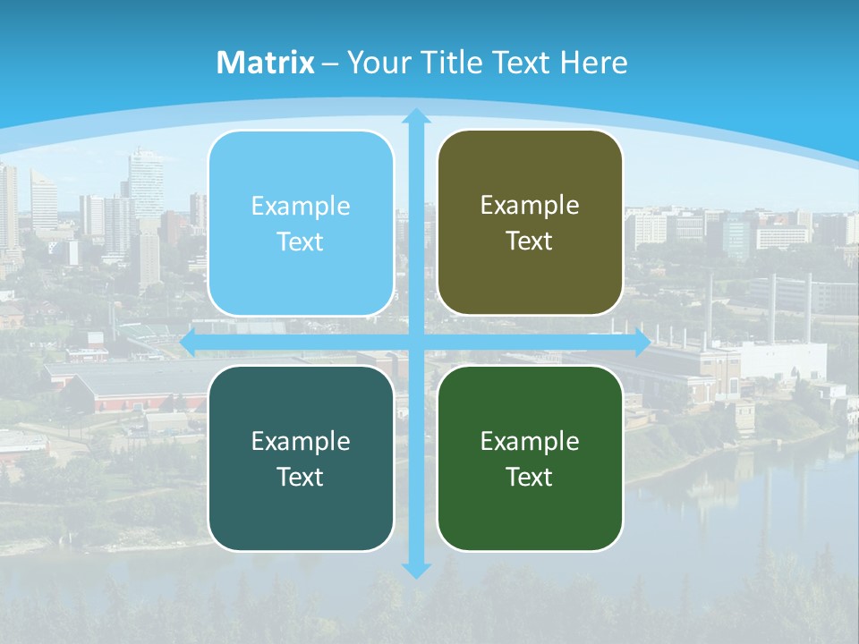 Air Temperature House PowerPoint Template