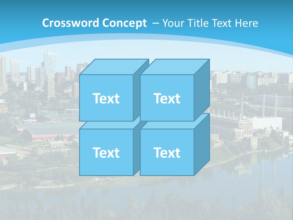 Air Temperature House PowerPoint Template