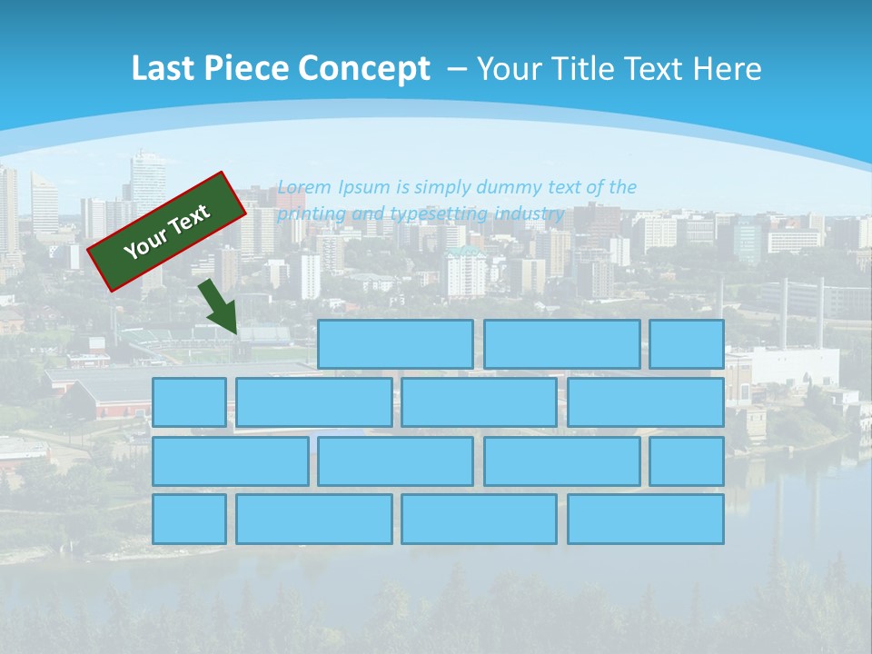 Air Temperature House PowerPoint Template