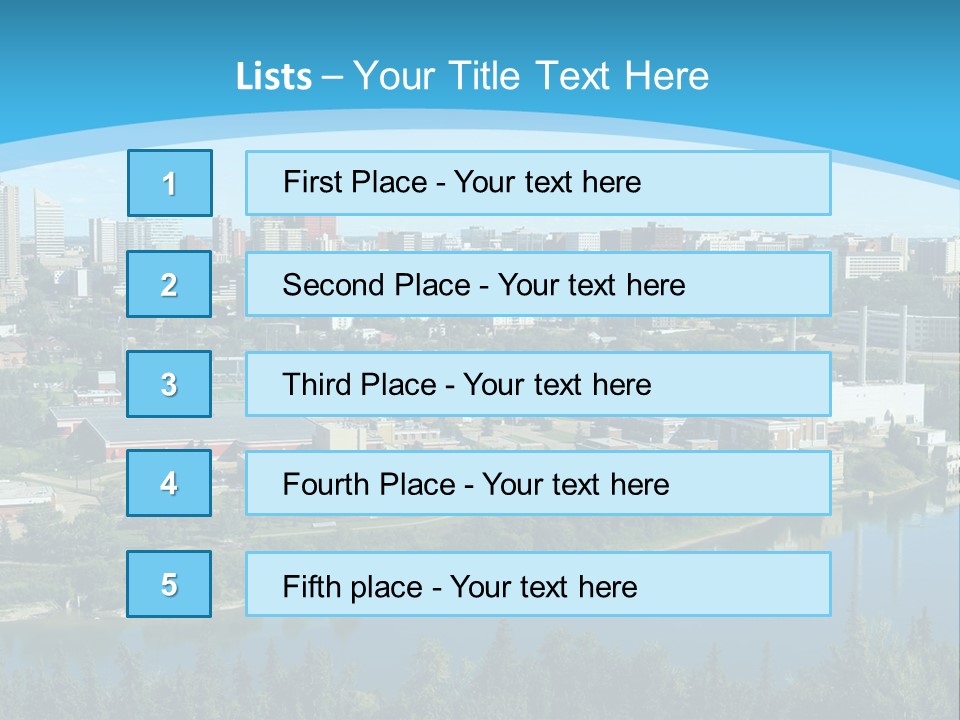 Air Temperature House PowerPoint Template