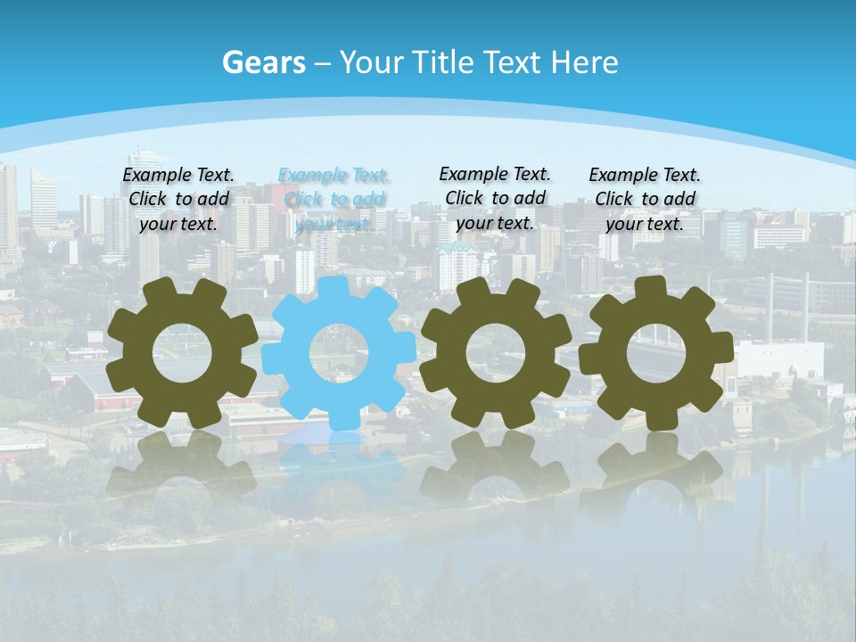 Air Temperature House PowerPoint Template