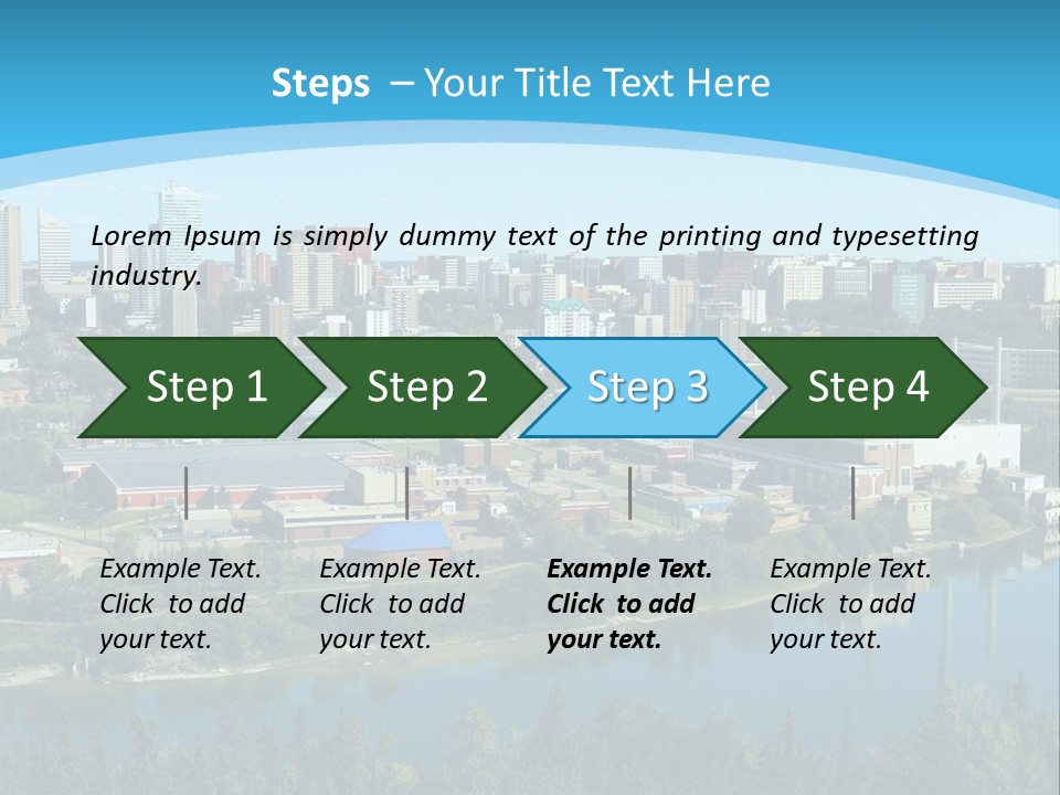 Air Temperature House PowerPoint Template