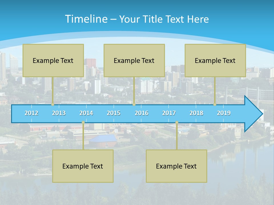 Air Temperature House PowerPoint Template
