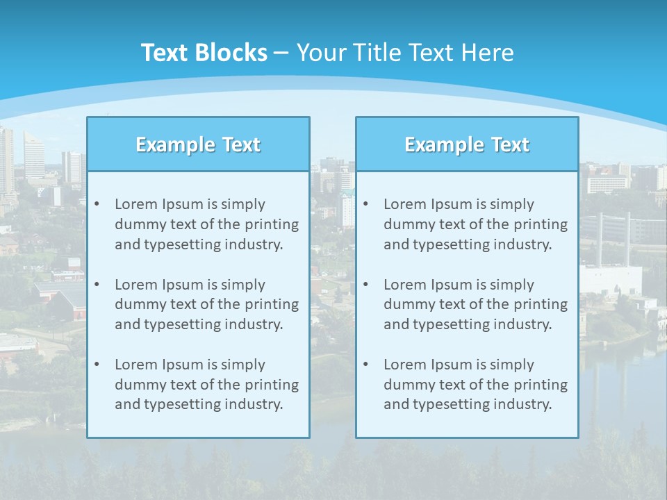 Air Temperature House PowerPoint Template