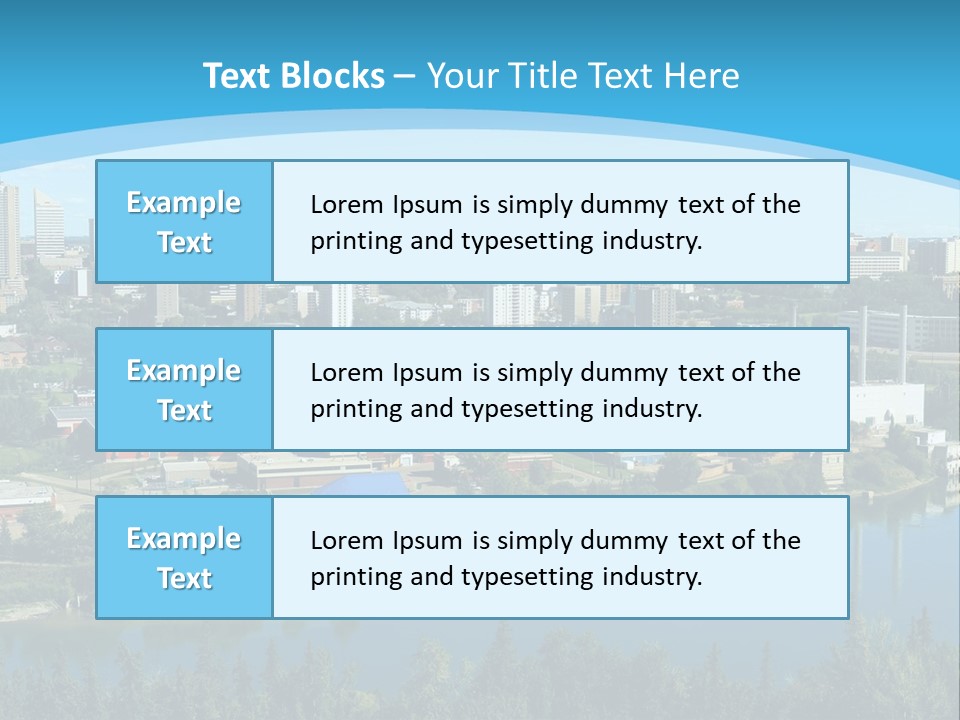 Air Temperature House PowerPoint Template