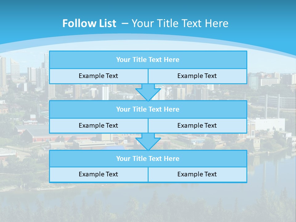 Air Temperature House PowerPoint Template