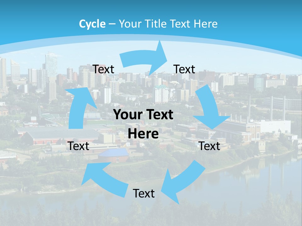 Air Temperature House PowerPoint Template