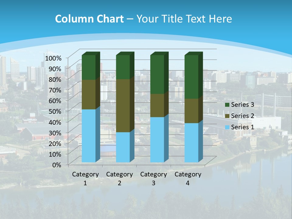 Air Temperature House PowerPoint Template