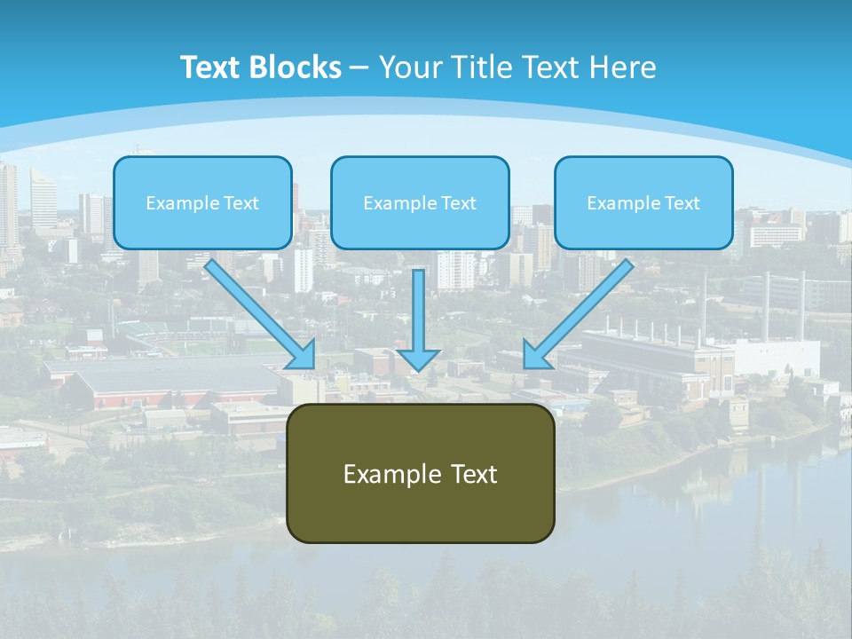 Air Temperature House PowerPoint Template