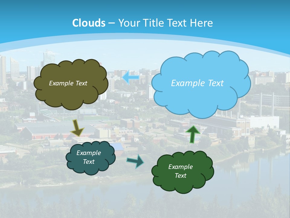 Air Temperature House PowerPoint Template