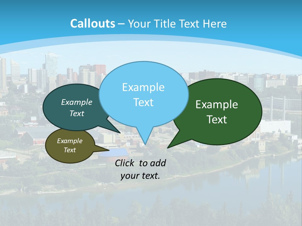 Air Temperature House PowerPoint Template
