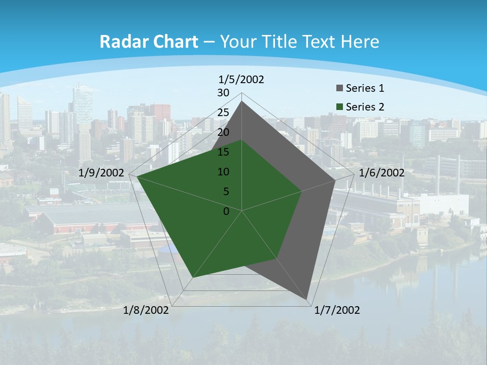Air Temperature House PowerPoint Template