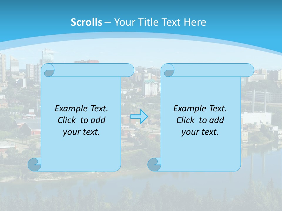 Air Temperature House PowerPoint Template