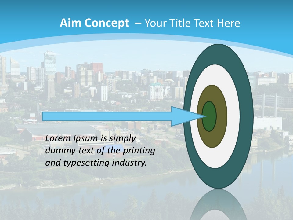 Air Temperature House PowerPoint Template