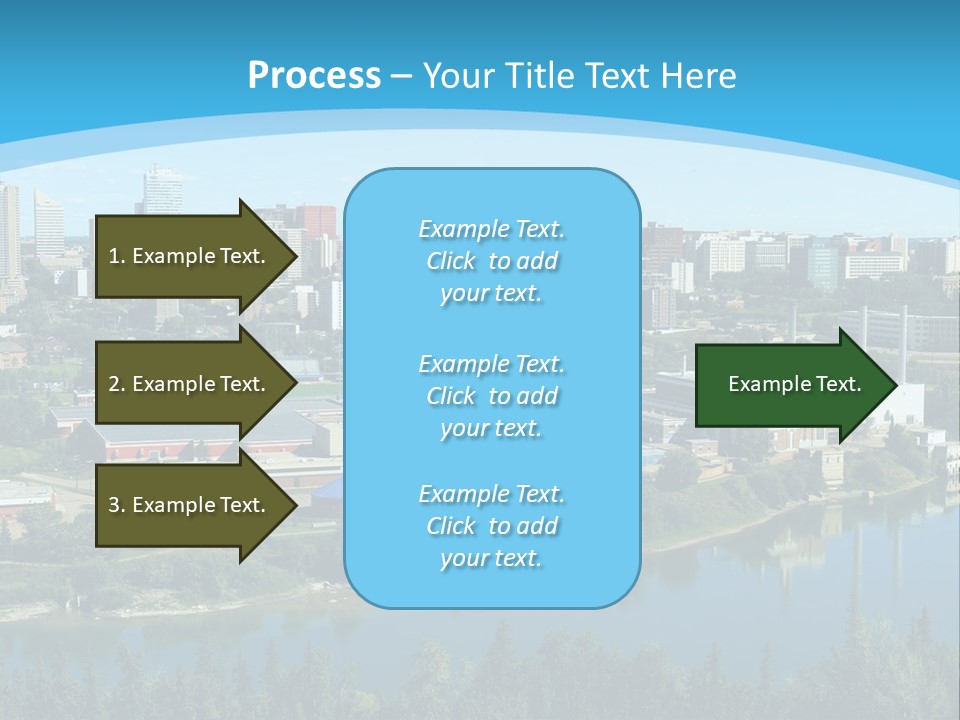 Air Temperature House PowerPoint Template