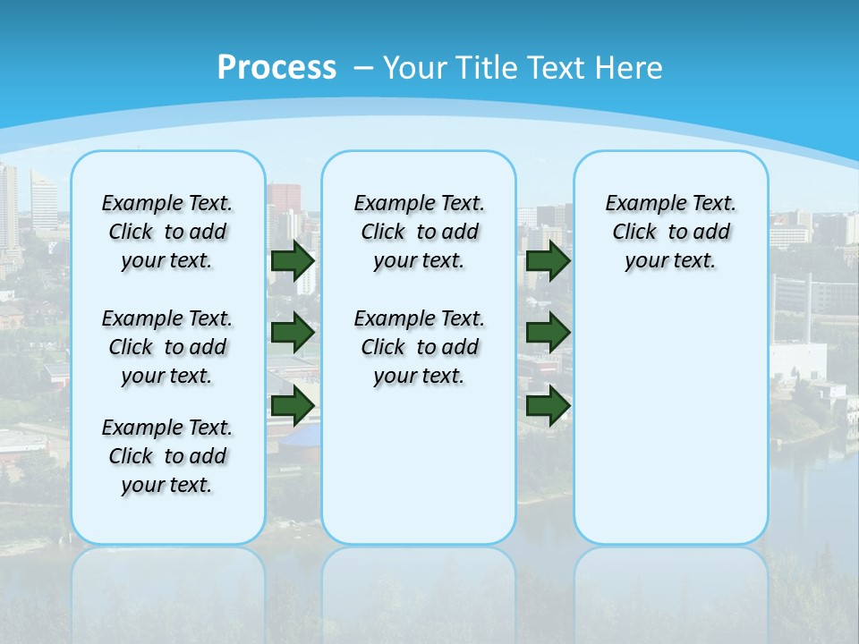 Air Temperature House PowerPoint Template
