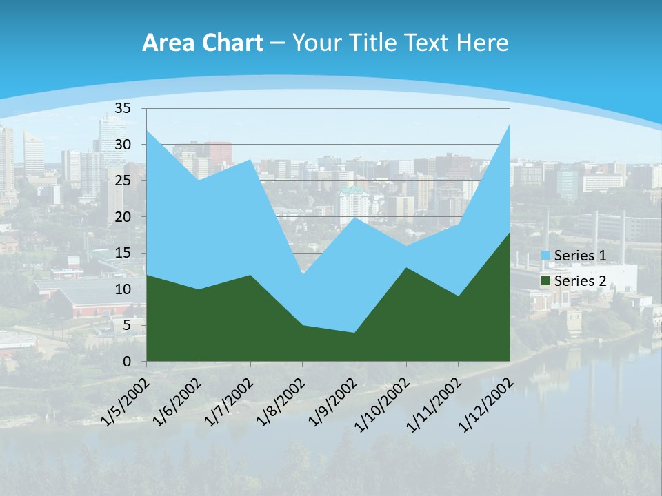Air Temperature House PowerPoint Template