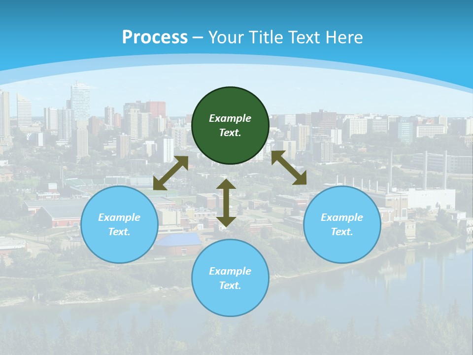 Air Temperature House PowerPoint Template