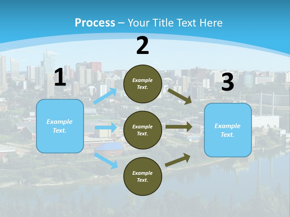 Air Temperature House PowerPoint Template