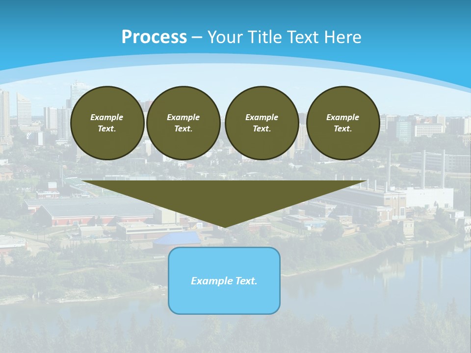 Air Temperature House PowerPoint Template