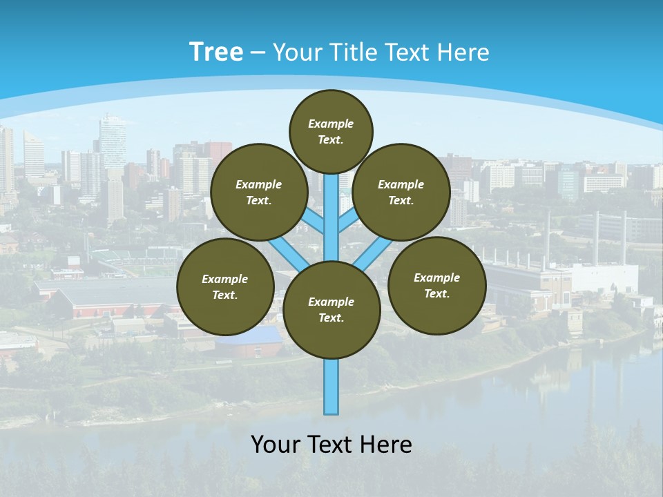 Air Temperature House PowerPoint Template