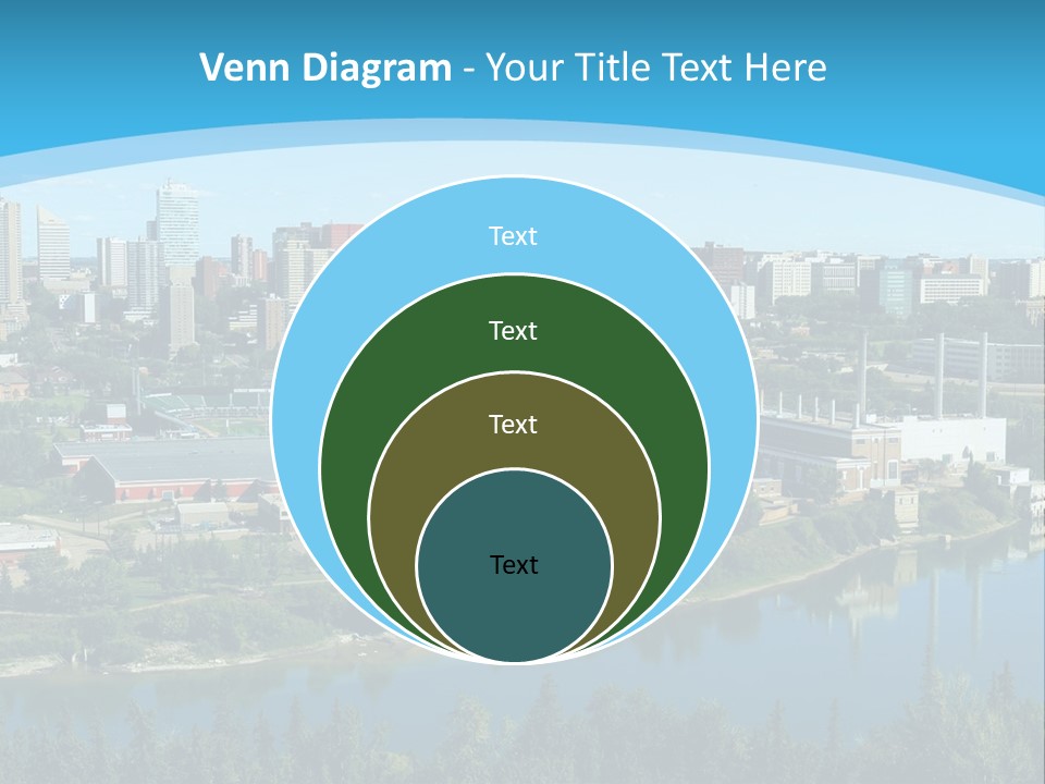 Air Temperature House PowerPoint Template