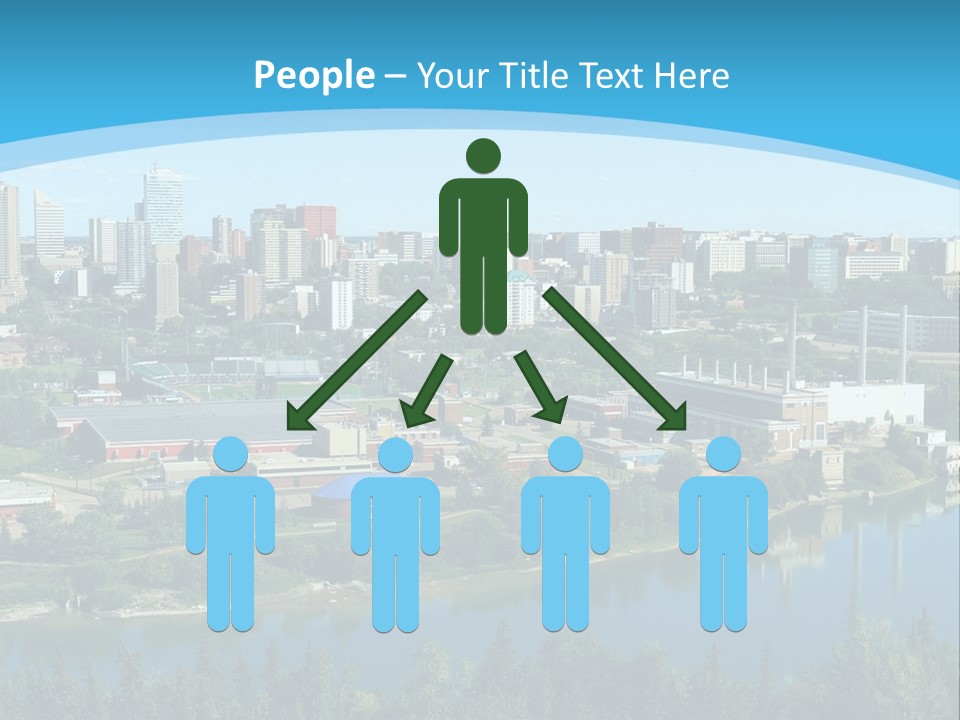 Air Temperature House PowerPoint Template