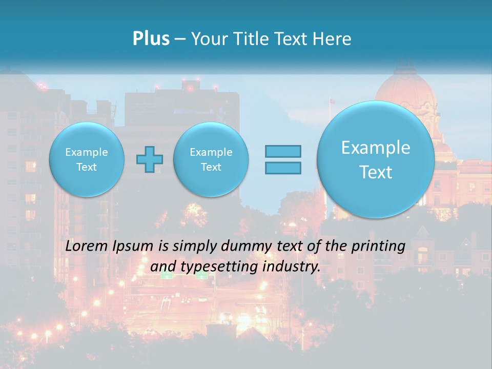 Industry Power Ventilation PowerPoint Template