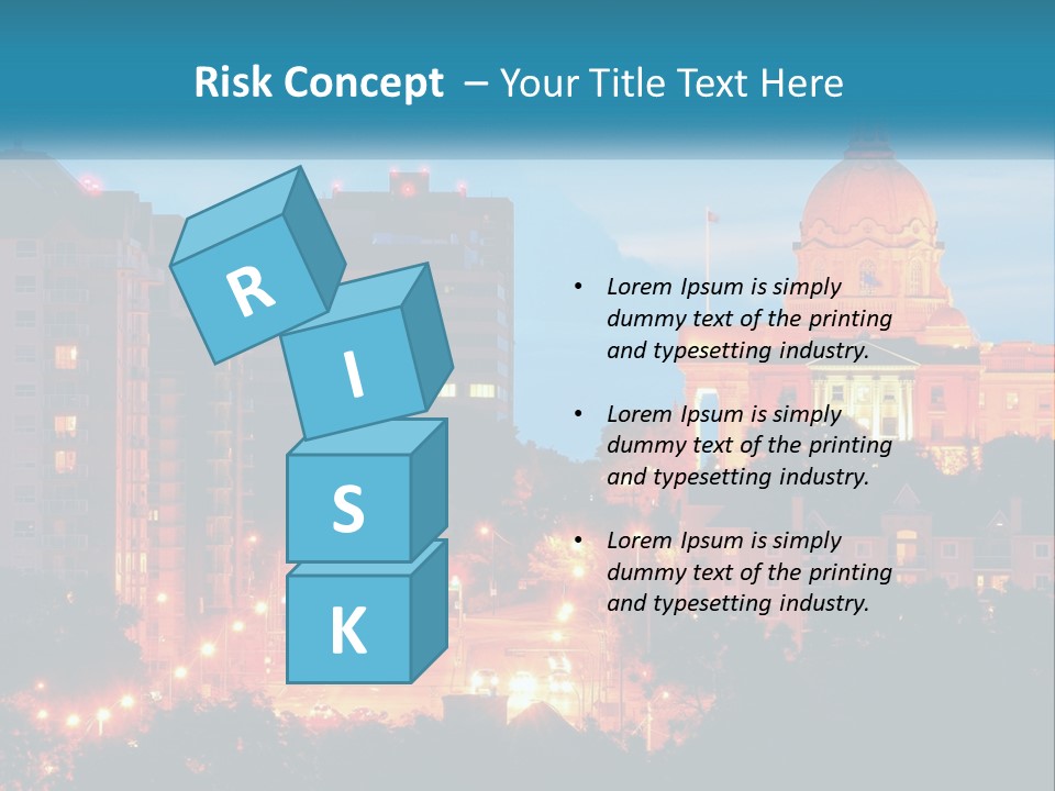 Industry Power Ventilation PowerPoint Template