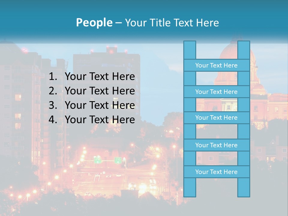 Industry Power Ventilation PowerPoint Template