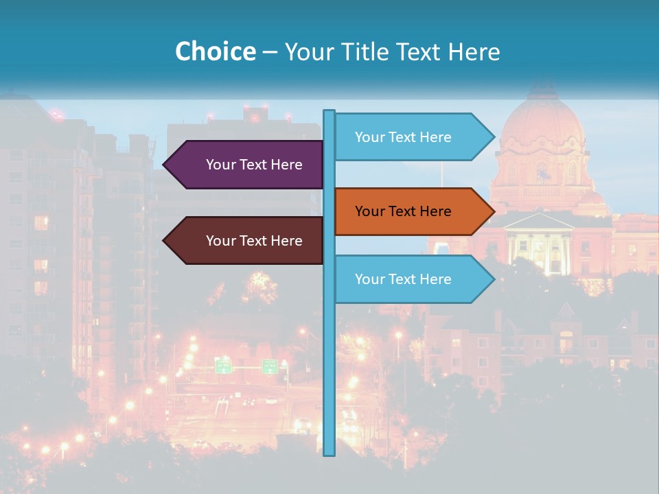 Industry Power Ventilation PowerPoint Template