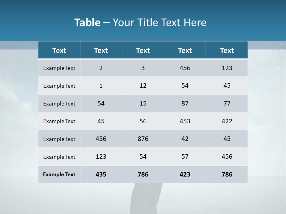 Temperature Equipment Air PowerPoint Template
