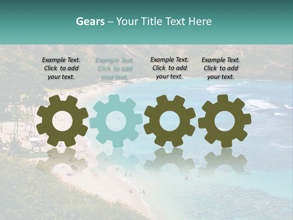 Conditioner Cold Energy PowerPoint Template