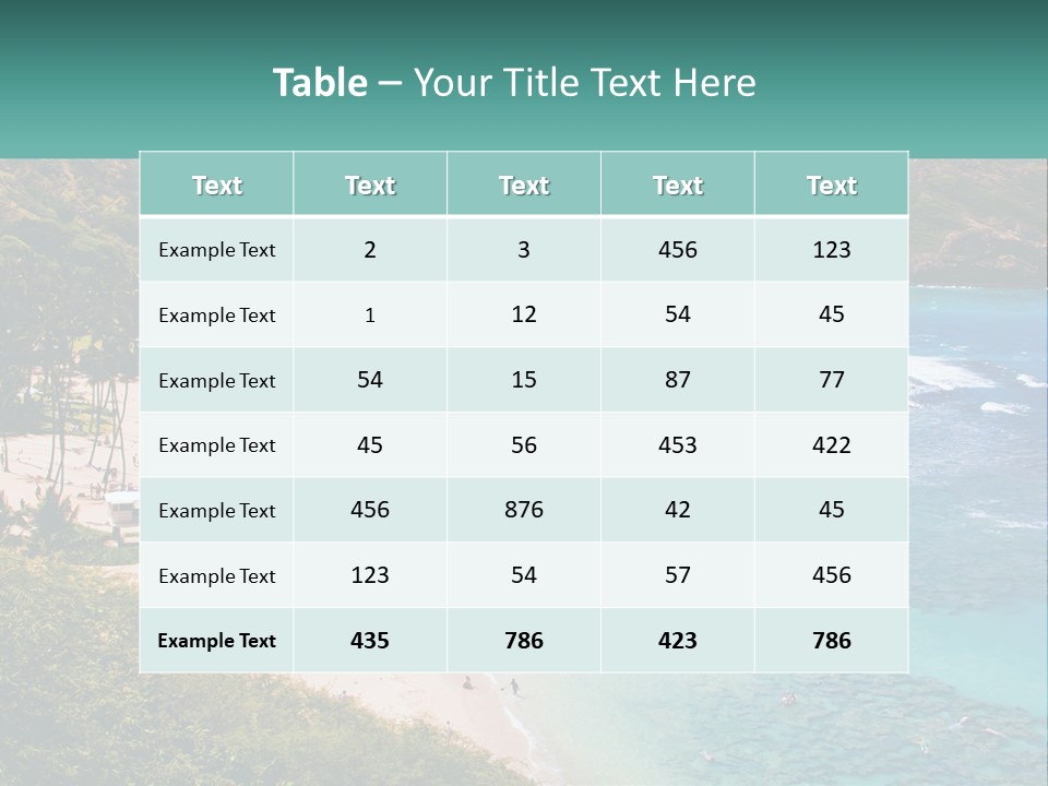 Conditioner Cold Energy PowerPoint Template