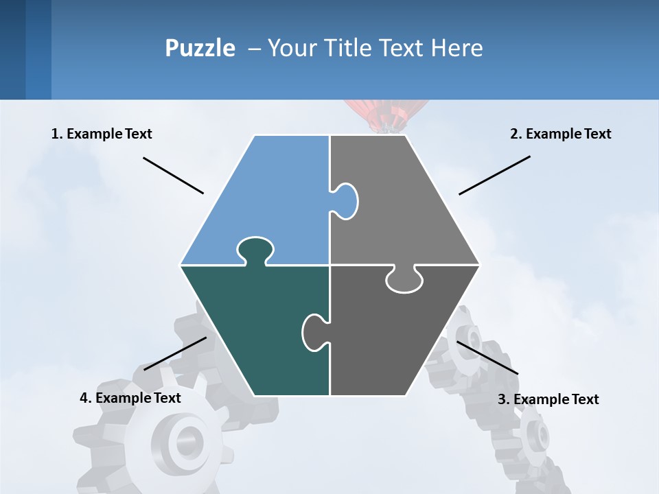 Cold Electricity Air PowerPoint Template