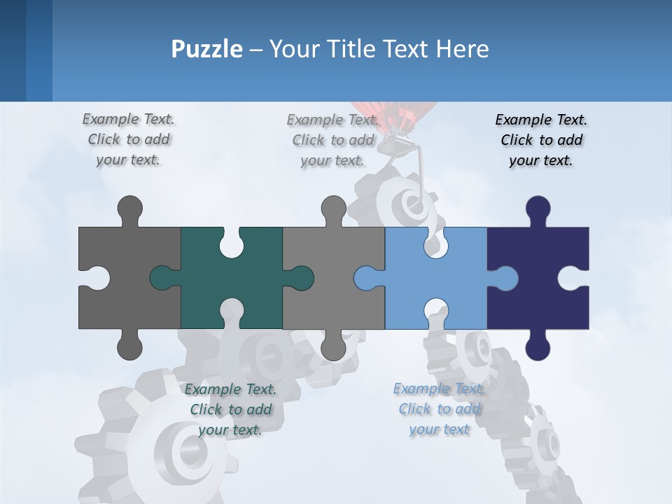 Cold Electricity Air PowerPoint Template
