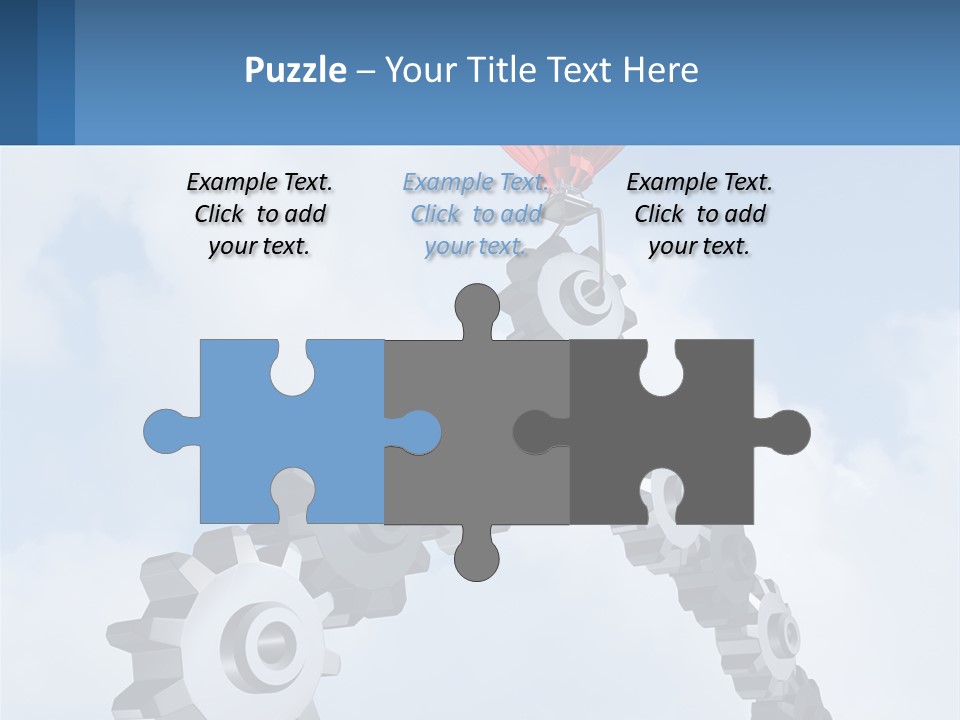 Cold Electricity Air PowerPoint Template