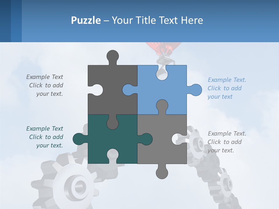Cold Electricity Air PowerPoint Template
