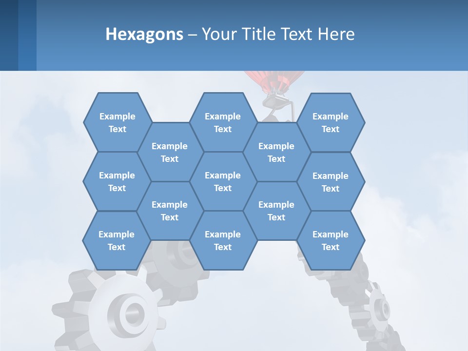 Cold Electricity Air PowerPoint Template