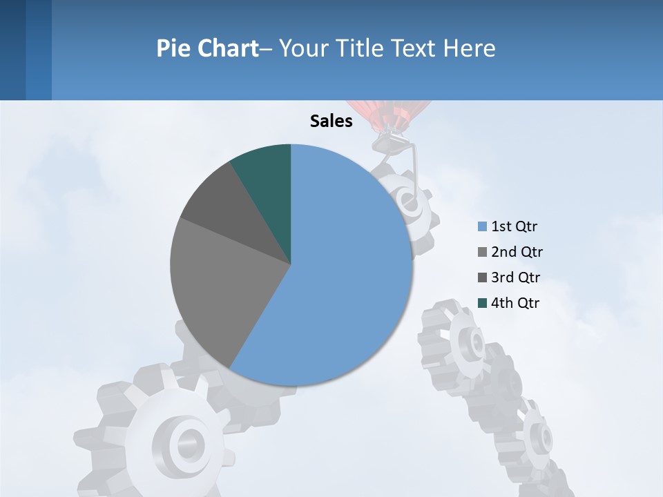 Cold Electricity Air PowerPoint Template