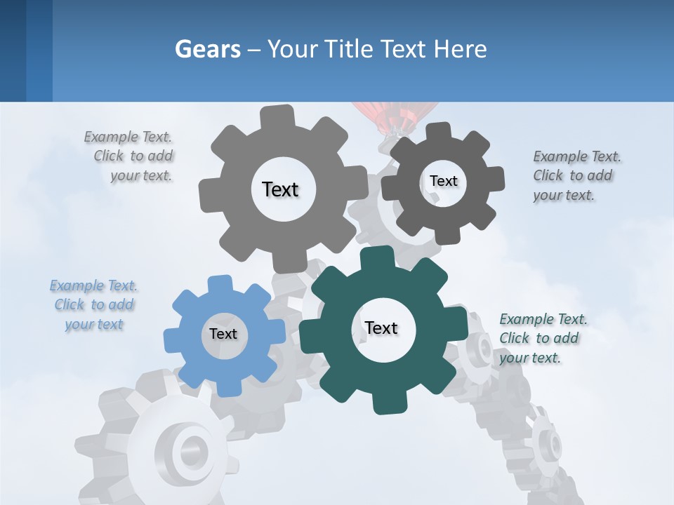 Cold Electricity Air PowerPoint Template