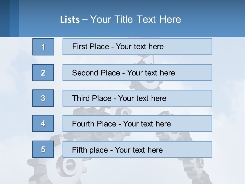 Cold Electricity Air PowerPoint Template