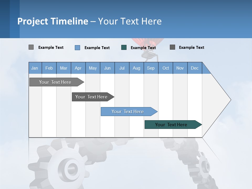Cold Electricity Air PowerPoint Template