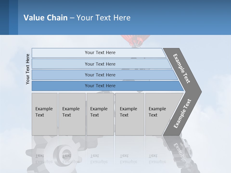 Cold Electricity Air PowerPoint Template