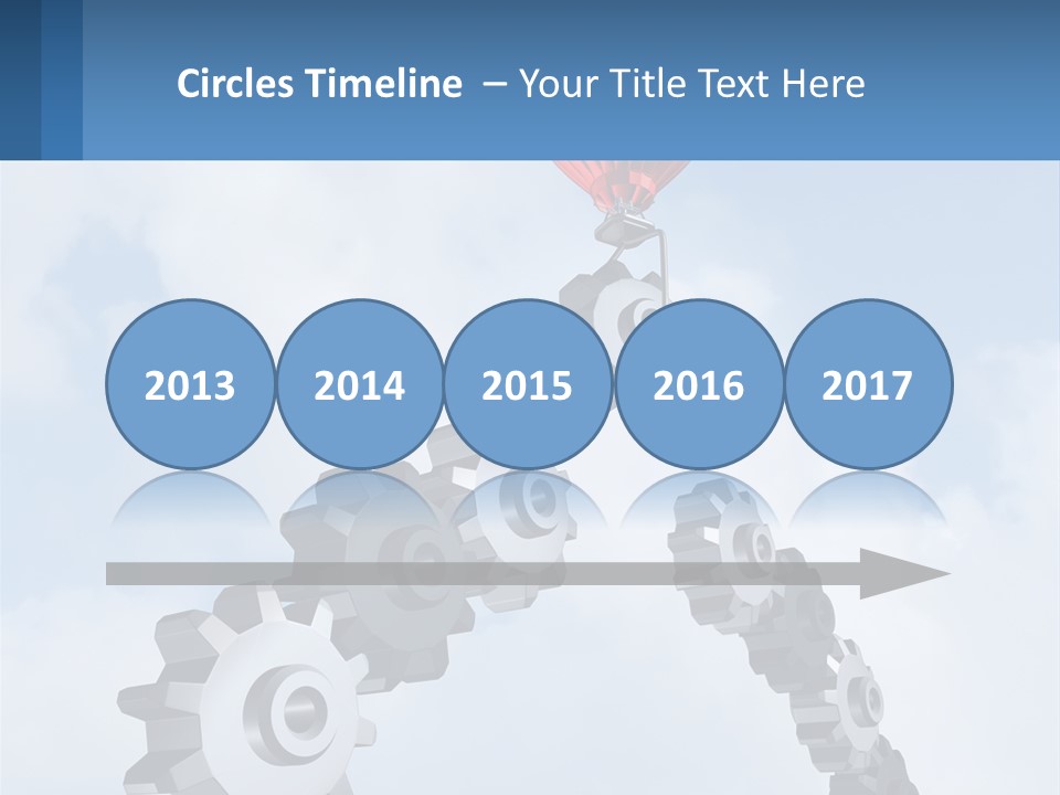 Cold Electricity Air PowerPoint Template