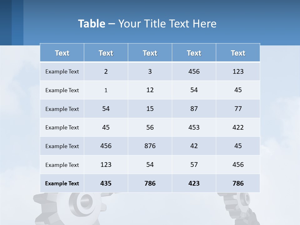 Cold Electricity Air PowerPoint Template