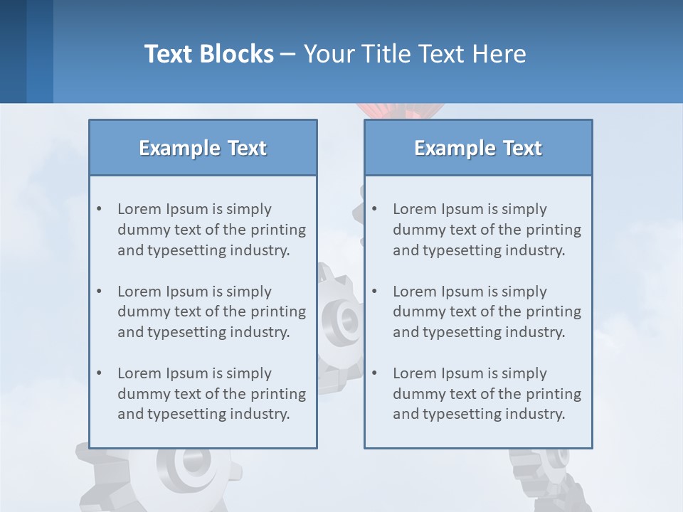 Cold Electricity Air PowerPoint Template