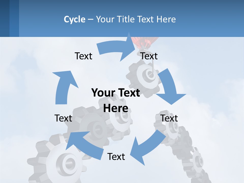 Cold Electricity Air PowerPoint Template